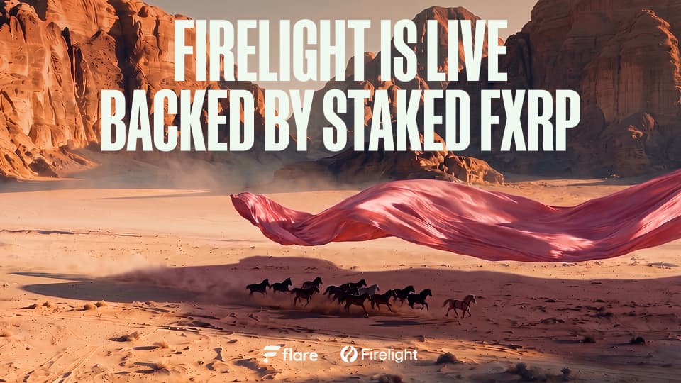 Firelight Is Live, Backed by Staked FXRP on Flare